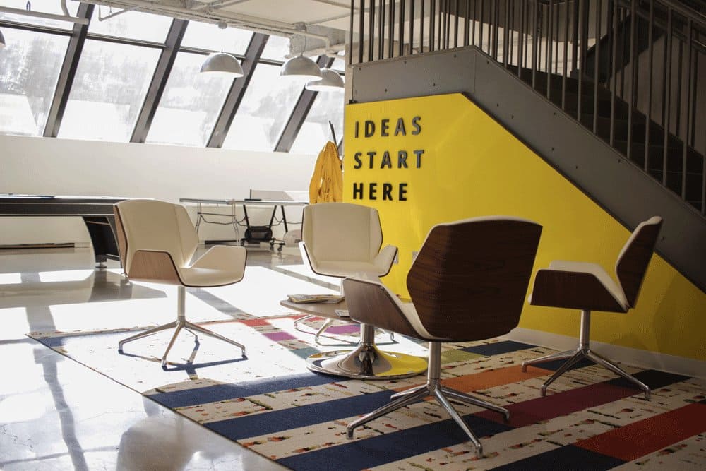 Waiting room where ideas start